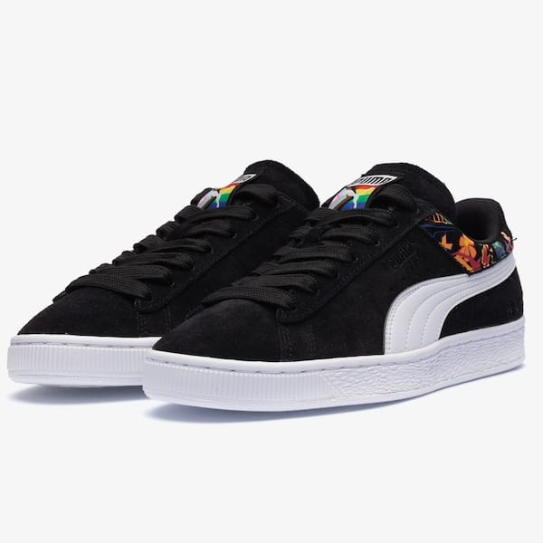 Vista 2 Tênis Puma Suede WAE Puma PRETO/BRANCO