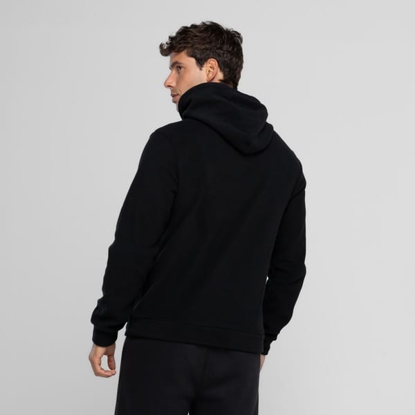 Vista 2 Blusão Masculino Salomon com Capuz Fleece Polar LT Salomon PRETO