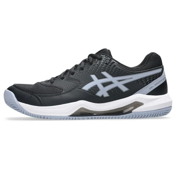 Vista 2 Tênis ASICS Gel-Dedicate 8 Clay - Masculino ASICS PRETO/AZUL