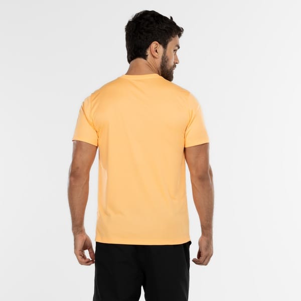 Vista 2 Camiseta Masculina Oxer Estampada Oxer LARANJA CLARO