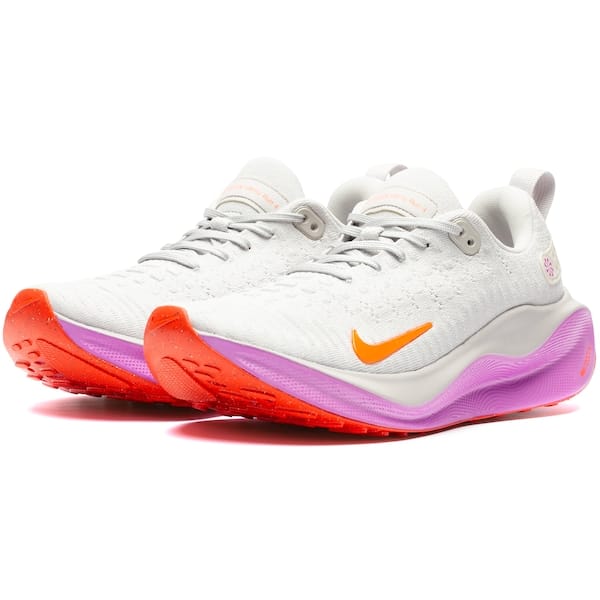 Vista 2 Tênis Nike React Infinity Run FK 4 - Masculino Nike CINZA/ROXO