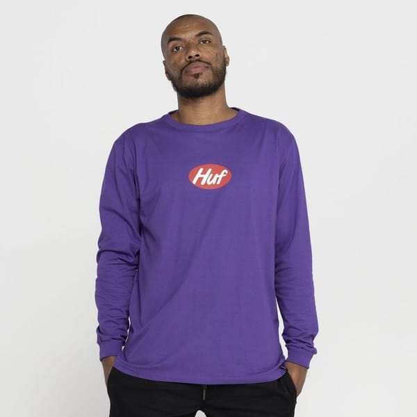 Vista 2 Camiseta Huf Manga Longa Cereal Killer HUF ROXO