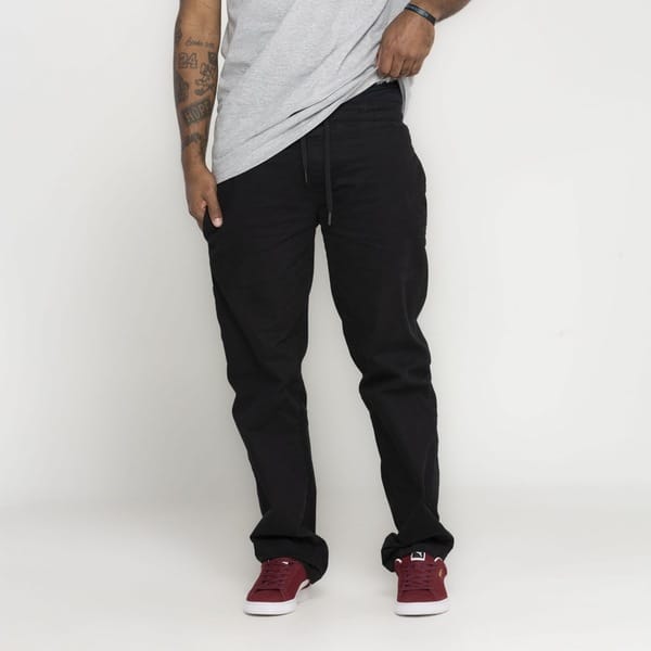 Vista 2 Calça Huf Algodão Leisure Skate HUF PRETO