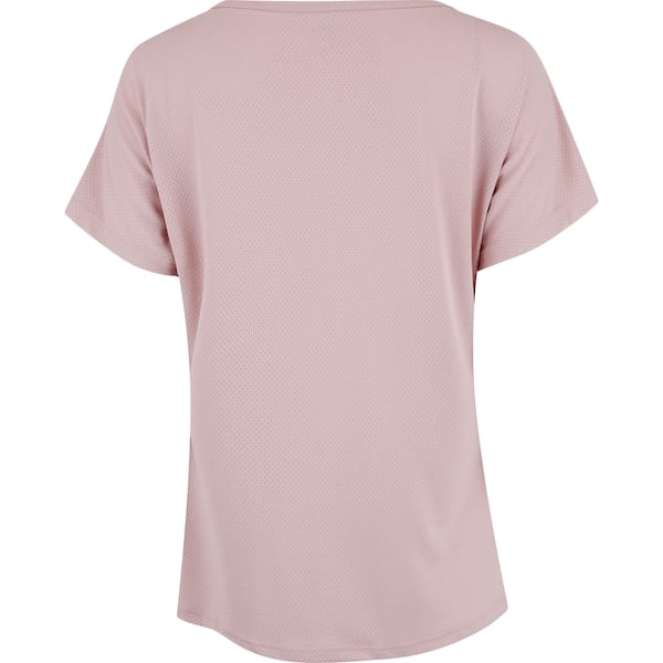 Vista 2 Camiseta Feminina Oxer Decote V Oxer ROSA CLARO