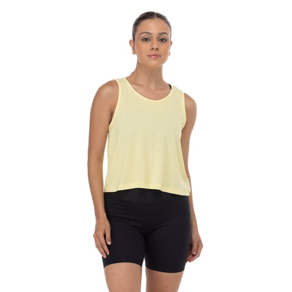 Camiseta Regata Cropped Feminina Oxer Telada