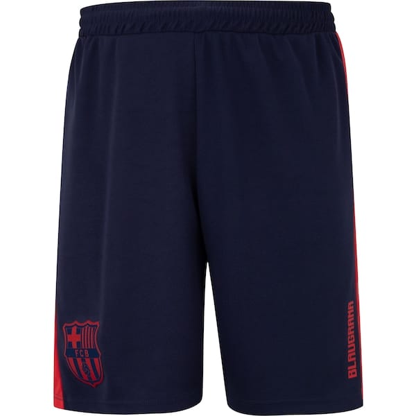 Vista principal Calção do Barcelona Masculino Recorte Barcelona AZUL ESCURO