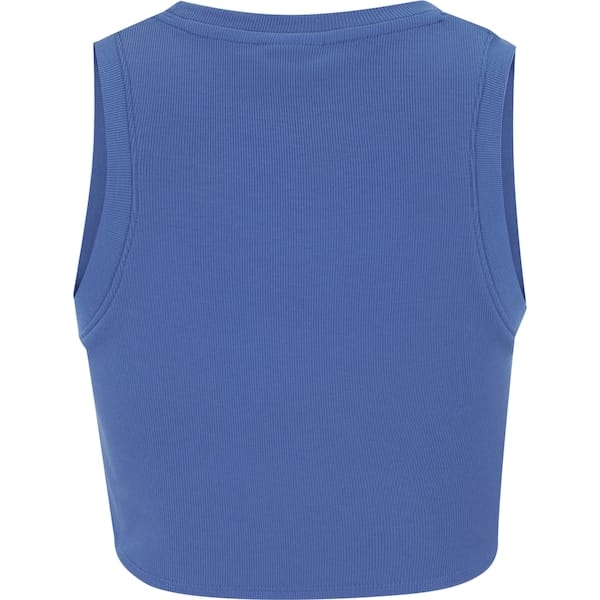 Vista 2 Blusa Cropped Regata Feminina Nike Sportswear Essentials Nike AZUL CLARO