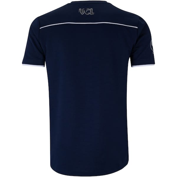 Vista 2 Camiseta UCL UEFA Masculina Perf Premium Uefa AZUL ESCURO