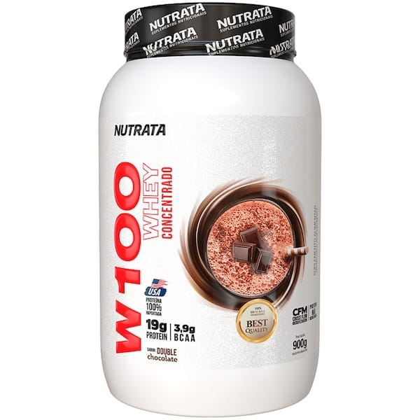 Whey Protein Nutrata Double Concentrado 900g