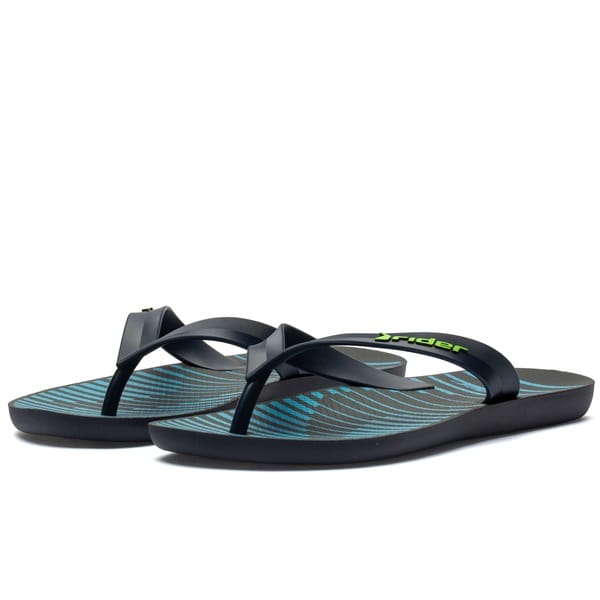 Vista 2 Chinelo Rider Fell Urban - Adulto Grendene AZUL ESC/AZUL