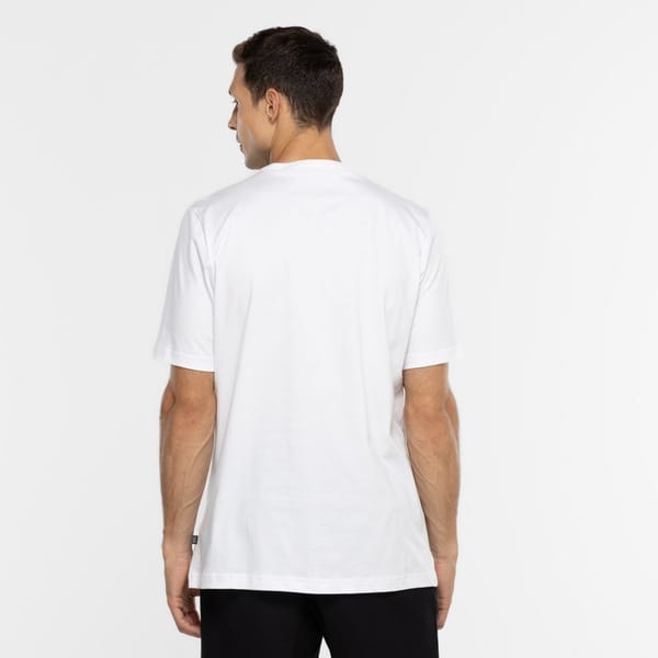 Vista 2 Camiseta Masculina Puma Manga Curta Essentials Small Logo Puma BRANCO