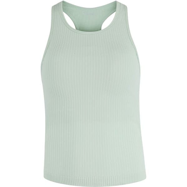 Camiseta Regata Feminina Oxer com Bojo Canelada Sem Costura