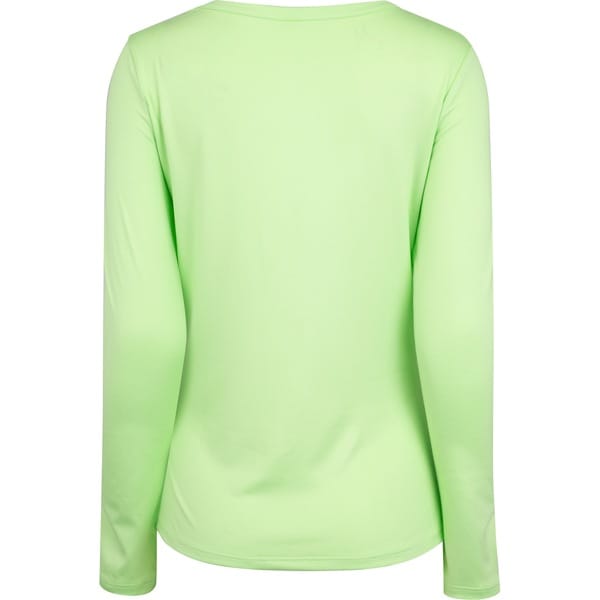 Vista 2 Camiseta Feminina Oxer Manga Longa Peach Touch Oxer VERDE CLARO