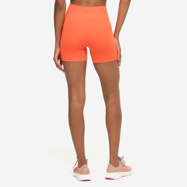 Vista 2 Short Feminino Oxer Canelado Sem Costura Oxer CORAL