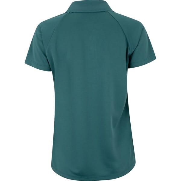 Vista 2 Camisa Polo Feminina ASICS Racket ASICS VERDE ESCURO