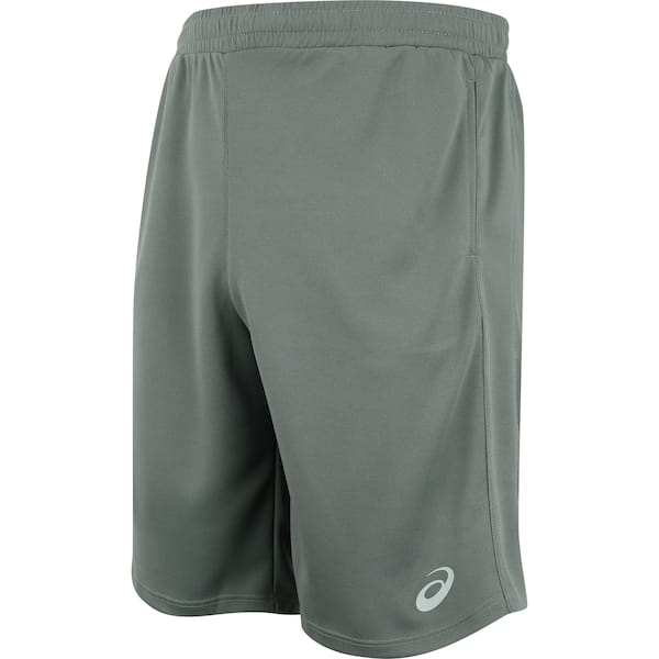 Vista principal Bermuda Masculina ASICS Malha Recorte Lateral ASICS VERDE/VERDE ESC