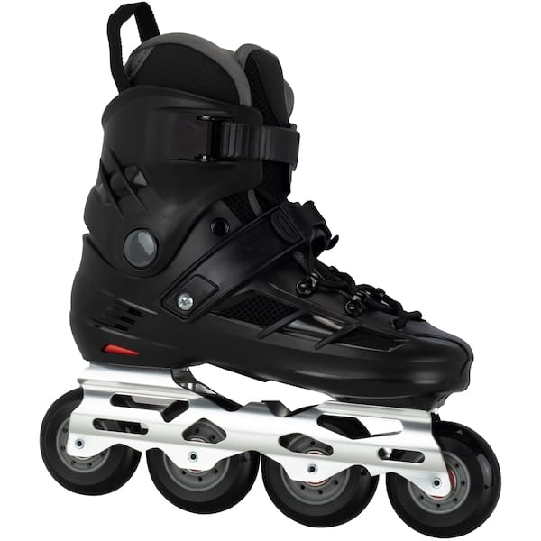 Vista 2 Patins Oxer Freestyle Adulto Oxer PRETO/CINZA