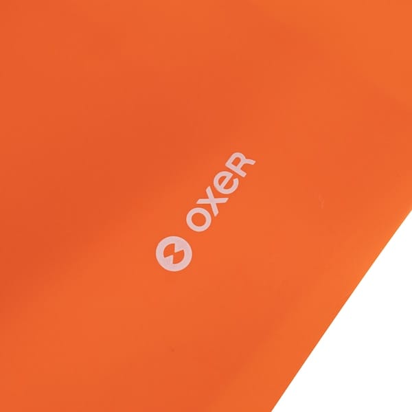 Vista 2 Faixa Elástica Oxer Aberta Leve 15cm Oxer LARANJA