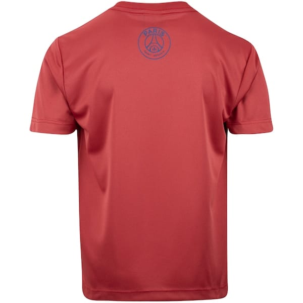 Vista 2 Camiseta PSG Infantil Altcoin braziline VERMELHO