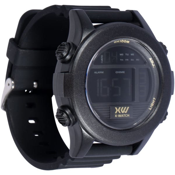 Vista 2 Relógio Digital X-Watch Xmppd670 - Adulto X-Watch PRETO/AZUL