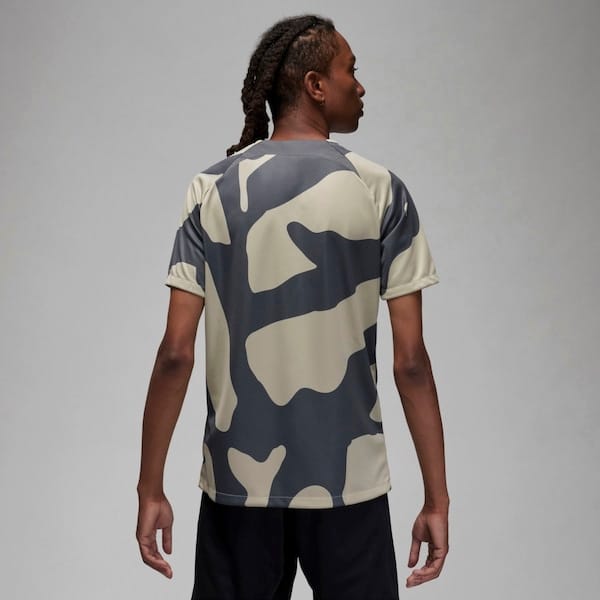 Vista 2 Camisa do Paris Saint-Germain Pré Jogo Torcedor 25/26 Nike Masculina Nike CINZA CLARO