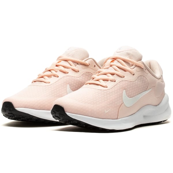 Vista 2 Tênis Infantil Nike Revolution 7 Gs Nike ROSA CLA/BRANCO