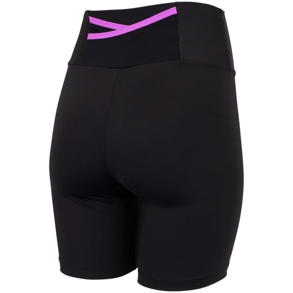 Vista 2 Bermuda Feminina Oxer Bolso Traseiro Cós Médio Alta Compressão Oxer PRETO