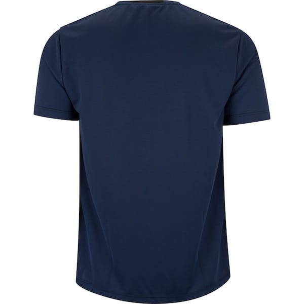 Vista 2 Camiseta Adams Manga Curta Fardamento Futebol Dry Adams AZUL ESC/PRETO