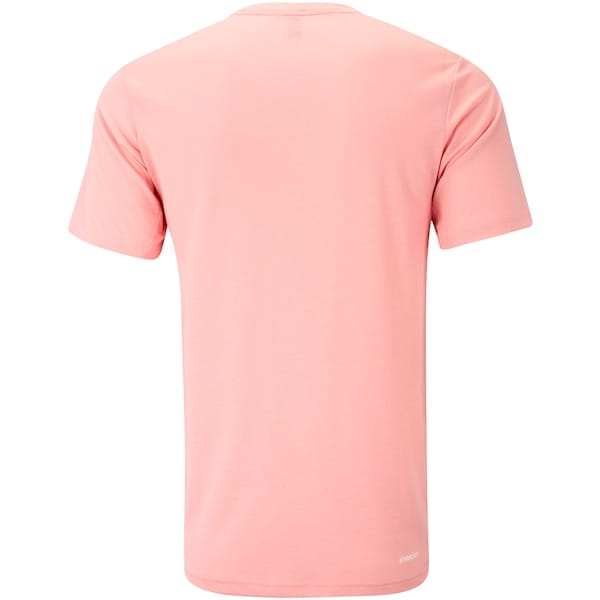 Vista 2 Camiseta Masculina adidas Manga Curta Essentials Logo Adidas ROSA CLARO