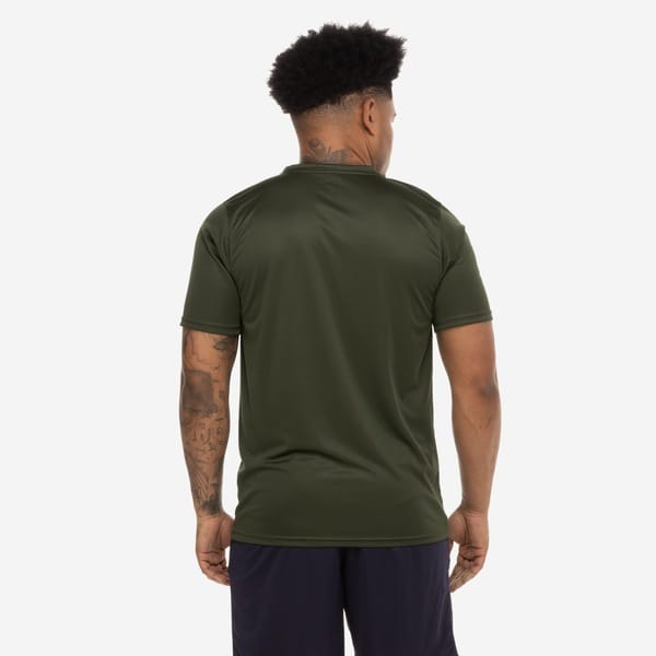 Vista 2 Camiseta Masculina Puma Manga Curta Performance SS Puma VERDE ESCURO