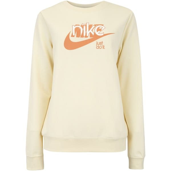 Blusão Feminino Nike sem Capuz Sportswear Club FLC FT GX Crew