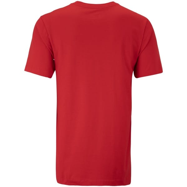 Vista 2 Camiseta do Chicago Bulls Nike Masculina Essentials Logo SS Nike VERMELHO