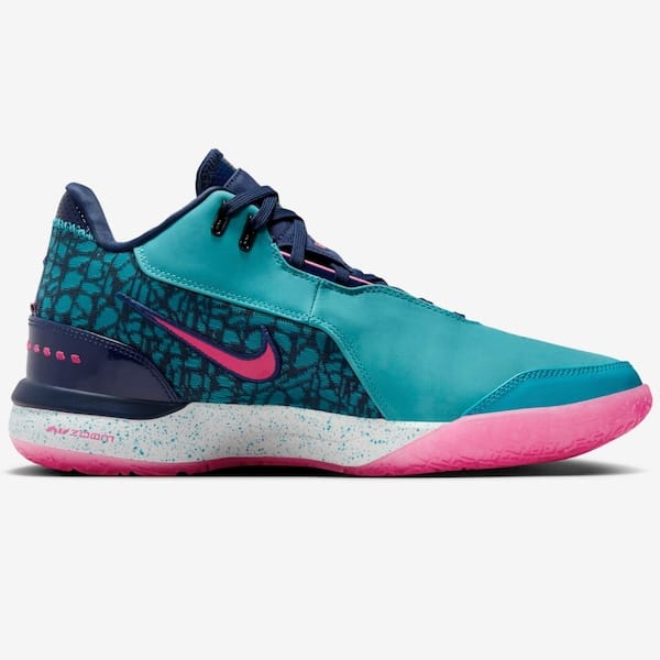 Vista 2 Tênis Nike Zoom Lebron NXXT Gen AMPD Masculino Nike AQUA