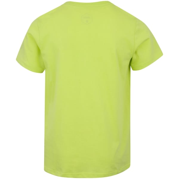 Vista 2 Camiseta Infantil ASICS Manga Curta Casual Cava Tradicional ASICS AMARELO CLARO