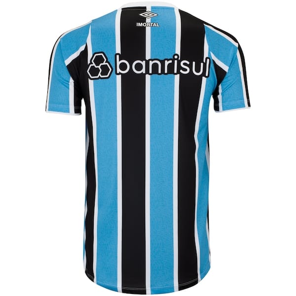 Vista 2 Camisa do Grêmio I 24 Umbro Masculina Torcedor Umbro AZUL/PRETO
