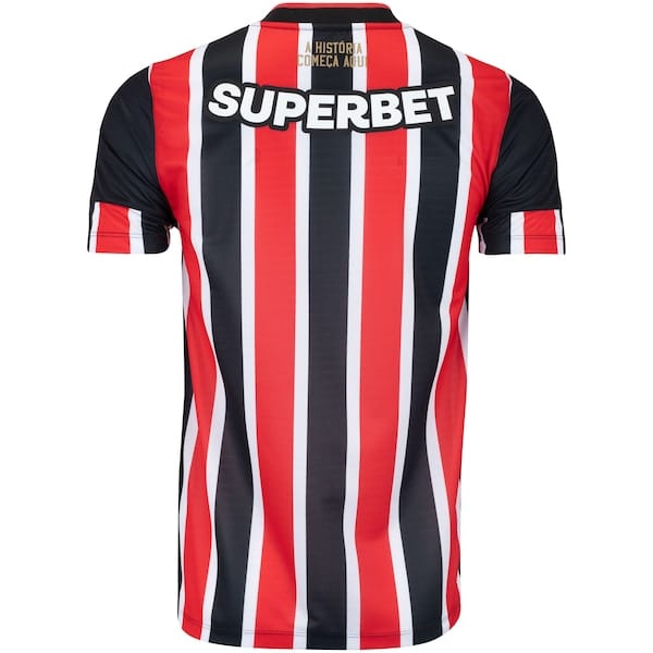 Vista 2 Camisa do São Paulo II 24 New Balance Masculina Torcedor New Balance VERMELHO/BRANCO