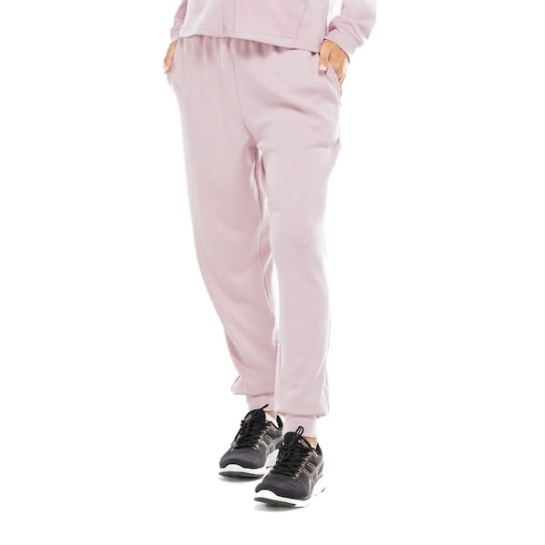 Vista principal Calça Jogger Feminina Oxer Malha Premium Oxer ROSA CLARO