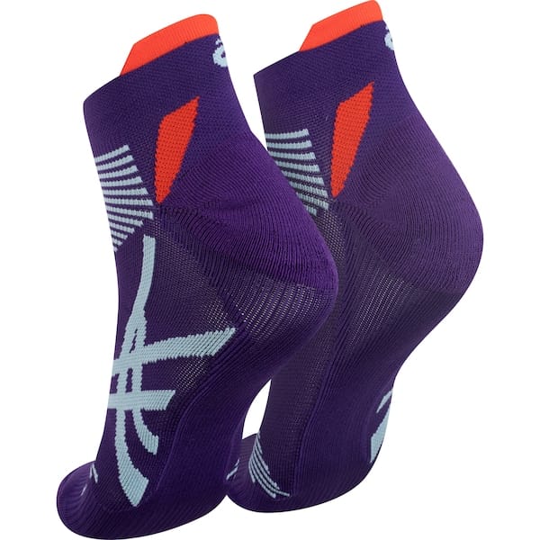 Vista 2 Meia ASICS Cano Baixo Tech Single Tamanho 39-44 Adulto ASICS ROXO/LARANJA