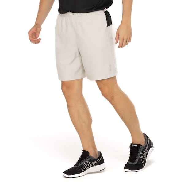 Vista principal Bermuda Masculina Oxer New Cós Breath B7P Oxer CINZA CLARO