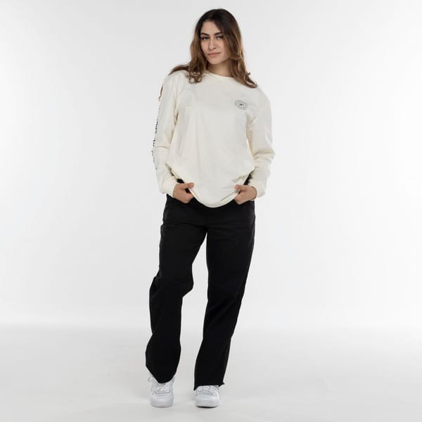 Vista 2 Camiseta Fila Manga Longa UC Fila OFF WHITE