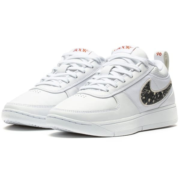 Vista 2 Tênis Nike Book 1 Masculino Nike BRANCO/BEGE
