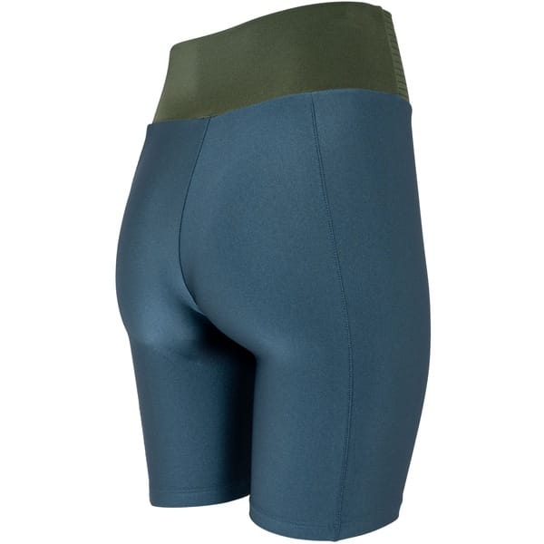 Vista 2 Bermuda Feminina Lauf Matelasse Poesia Lauf AZUL