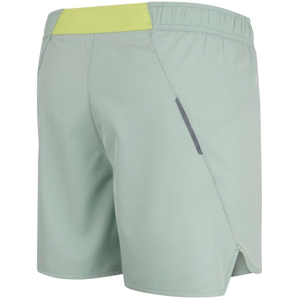 Vista 2 Bermuda Masculina ASICS 5P Tecno com Sunga ASICS VERDE CLARO
