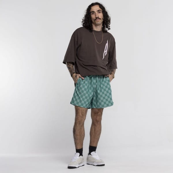 Vista 2 Camiseta Approve Manga Curta Over Beyond Approve MARROM