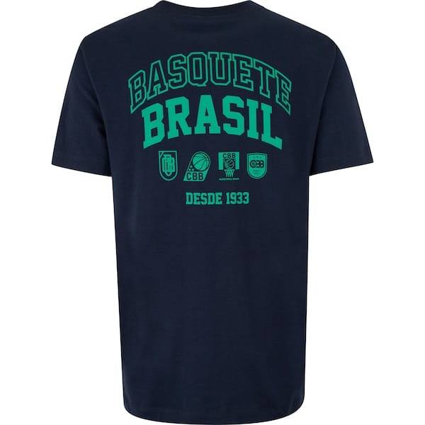 Camiseta CBB Masculina Basquete Brasil Casual - 2
