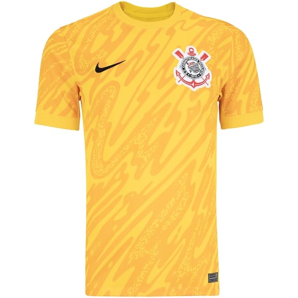 Camisa de Goleiro do Corinthians 24 Nike Masculina Dri-Fit Jsy