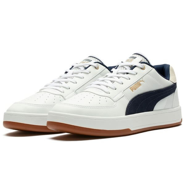 Vista 2 Tênis Puma Caven 2.0 Retrô Club BDP Masculino Puma BRANCO