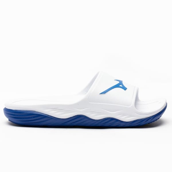 Vista 2 Chinelo Slide Unissex Mizuno Enerzy Mizuno BRANCO/AZUL