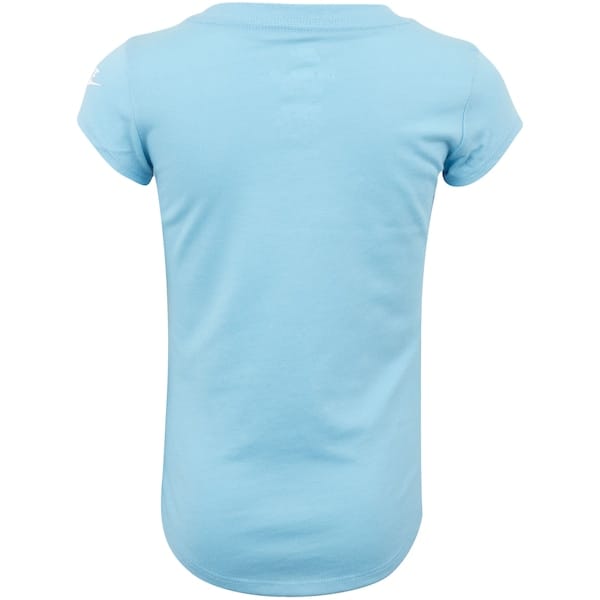 Vista 2 Camiseta Infantil Nike Manga Curta Printed Club Nike AZUL CLARO