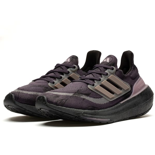 Vista 2 Tênis adidas Ultraboost Light Feminino Adidas PRETO/ROXO